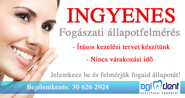 Ingyenes fogászati állapotfelmérés